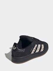 adidas Originals Black/Animal Campus 00s Lace Junior Trainers - Image 4 of 9