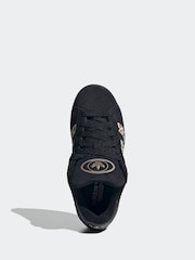 adidas Originals Black/Animal Campus 00s Lace Junior Trainers - Image 6 of 9