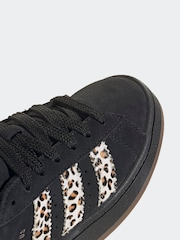 adidas Originals Black/Animal Campus 00s Lace Junior Trainers - Image 8 of 9