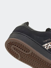 adidas Originals Black/Animal Campus 00s Lace Junior Trainers - Image 9 of 9