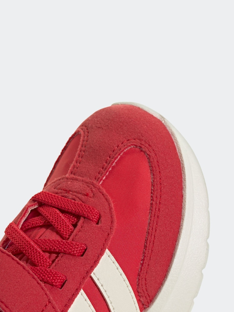 Rojo - adidas Run 70s 2.0 Hook and Loop Kids Trainers - Imagen 7 de 7