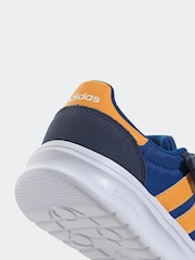 adidas Navy/Orange Run 70s 2.0 EL Trainers - Image 8 of 9
