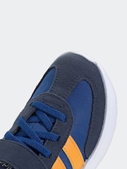 adidas Navy/Orange Run 70s 2.0 EL Trainers - Image 9 of 9