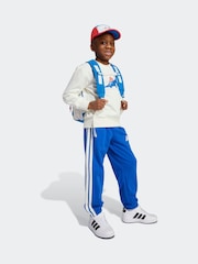 adidas White Essentials Adiraptor Fleece Jogger and Hoodie Set Little Kids - Image 1 of 4