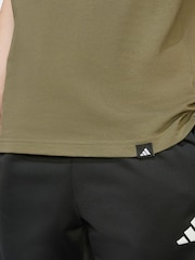adidas Green Camo Graphic T-Shirt Kids - Image 5 of 5