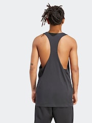 Black adidas Power Stringer Vest - Image 2 of 6