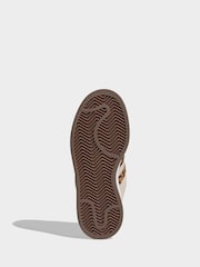 adidas Originals White/Animal Campus 00s Lace Junior Trainers - Image 6 of 9