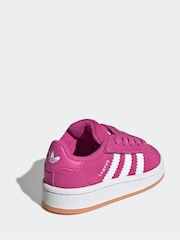 adidas Originals Pink Campus Trainers - Image 2 of 9