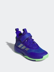 adidas Blue Ownthegame 3.0 K Trainers - Image 3 of 9