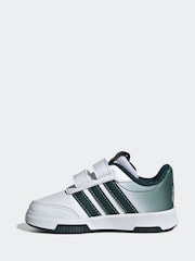 adidas White Disney Mickey Mouse Tensaur Hook and Loop Infant Trainers - Image 2 of 9