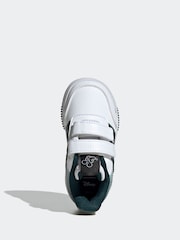 adidas White Disney Mickey Mouse Tensaur Hook and Loop Infant Trainers - Image 6 of 9