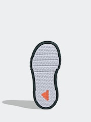 adidas White Disney Mickey Mouse Tensaur Hook and Loop Infant Trainers - Image 7 of 9