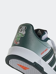 adidas White Disney Mickey Mouse Tensaur Hook and Loop Infant Trainers - Image 8 of 9