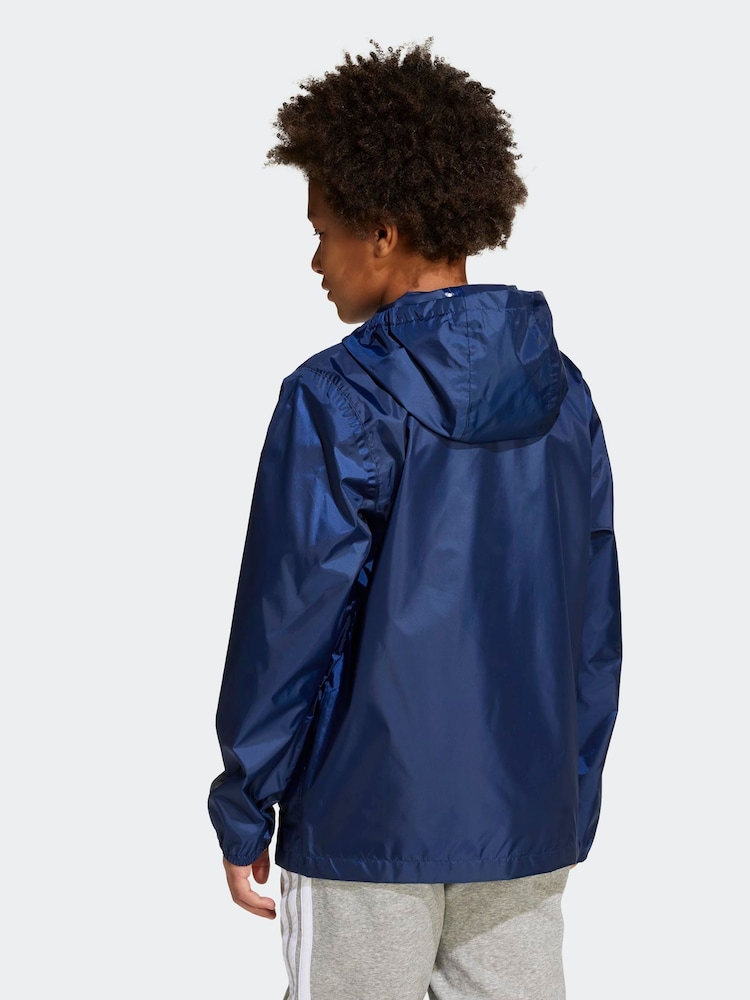 adidas Blue Waterproof Rain Jacket Kids - Image 2 of 8