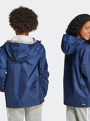 adidas Blue Waterproof Rain Jacket Kids - Image 5 of 8