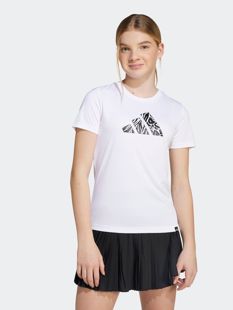 adidas CLIMACOOL Animal Training T-Shirt Kids Girls - Bild 1 von 6