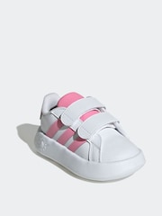 adidas White Grand Court 2.0 Cf I Trainers - Image 3 of 9
