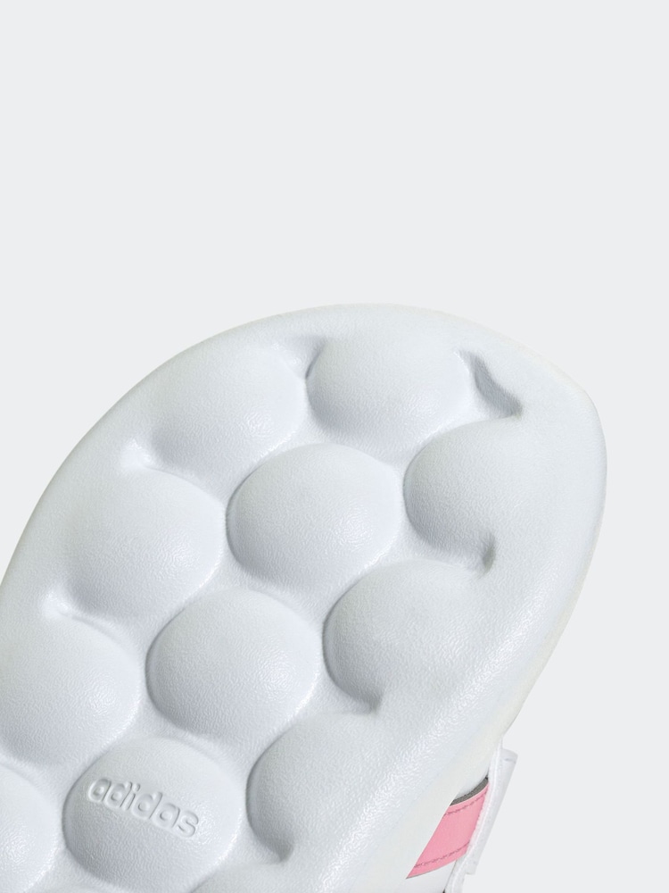 adidas White Grand Court 2.0 Cf I Trainers - Image 9 of 9