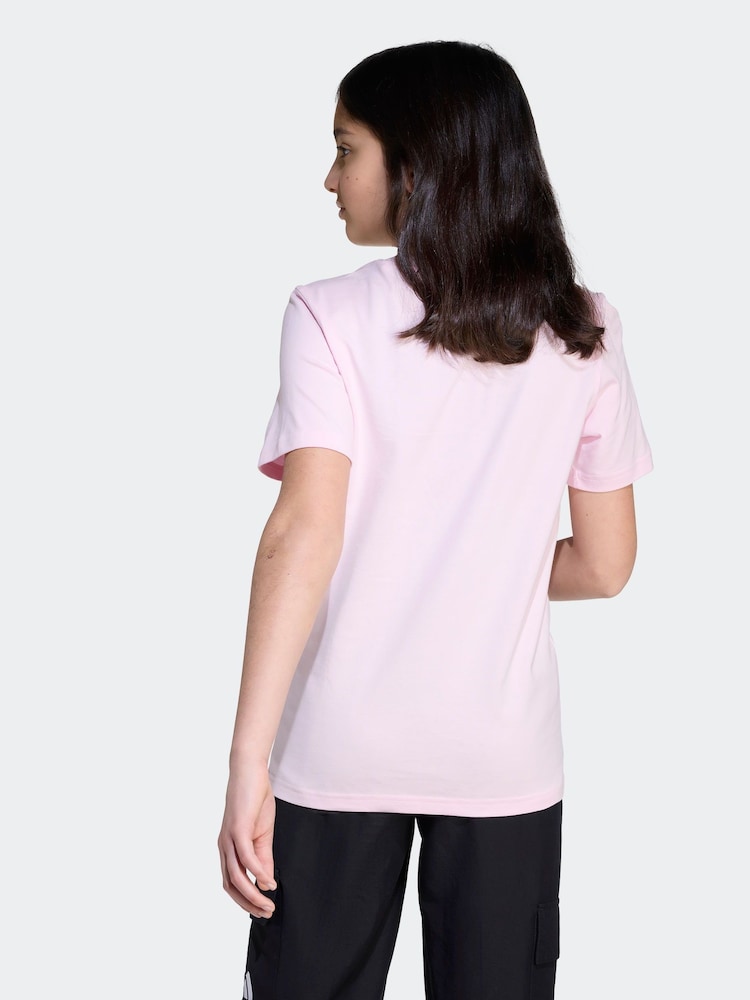 adidas Pink Future Icons Graphic T-Shirt Kids - Image 2 of 5