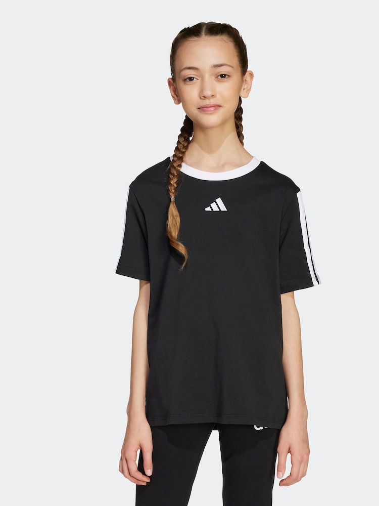 adidas Black Essentials T-Shirt Kids - Image 1 of 5