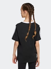 adidas Black Essentials T-Shirt Kids - Image 2 of 5