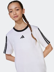 adidas White Essentials T-Shirt Kids - Image 5 of 5