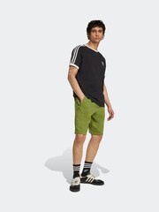 adidas Originals Green Trefoil Essentials Shorts - Image 3 of 6