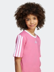 adidas Pink Essentials T-Shirt Kids - Image 4 of 5