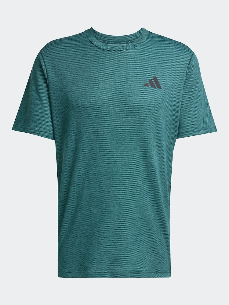 adidas Green Train Essentials Feelready Novelty T-Shirt - Image 6 of 6