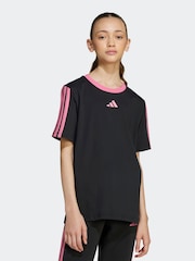 adidas Black Essentials T-Shirt Kids - Image 1 of 5