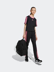 adidas Black Essentials T-Shirt Kids - Image 3 of 5