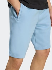 adidas Originals Blue Trefoil Essentials Shorts - Image 4 of 6