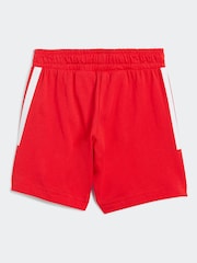 adidas Black Marvel Spider-Man T-Shirt and Shorts Set Infant Kids - Image 4 of 7