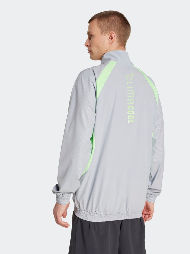 adidas Grey Tech Apparel Sweat Top - Image 2 of 6 adidas Grey Tech Apparel Sweat Top - Image 2 of 6