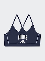adidas Blue Train Essentials Collegiate Kids Bra - Image 6 of 6
