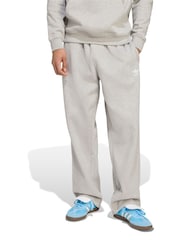 adidas Originals Grey Trefoil Essentials Open Hem Joggers - Image 1 of 6