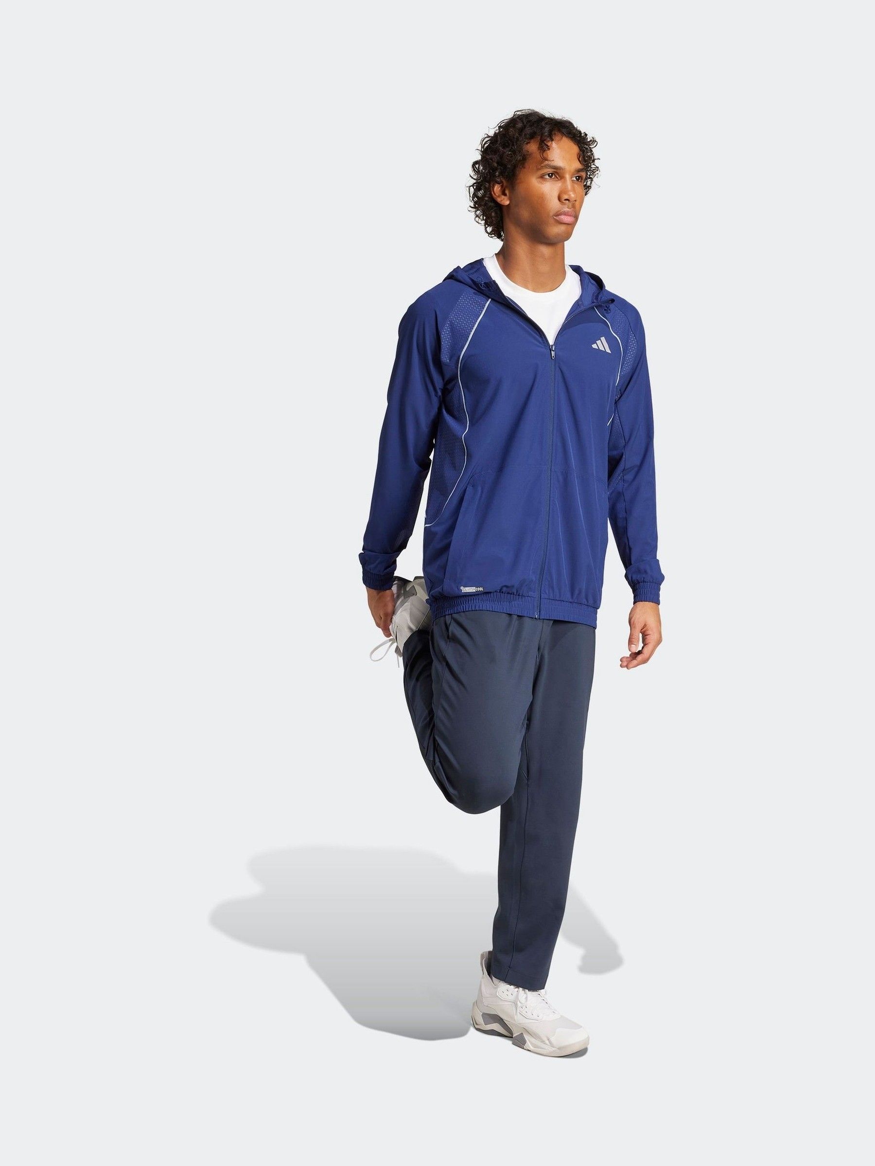 blue tech tracksuit