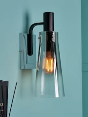 Visconte by BHS Black Atrani Large Wall Light - Image 1 of 6
