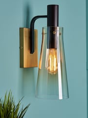 Visconte by BHS Champagne Gold Atrani Large Wall Light - Image 1 of 6