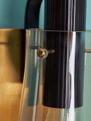 Visconte by BHS Champagne Gold Atrani Large Wall Light - Image 3 of 6