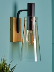 Visconte by BHS Champagne Gold Atrani Large Wall Light - Image 4 of 6