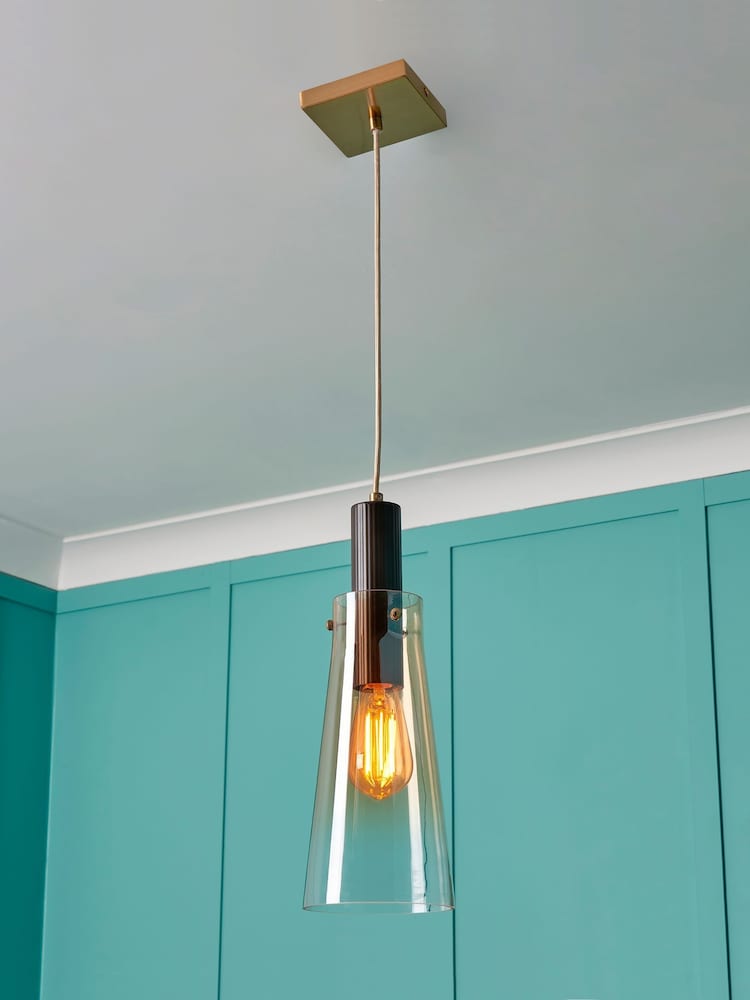 Visconte by BHS Atrani 1 Pendant Ceiling Single Pendant Light - Image 1 of 6