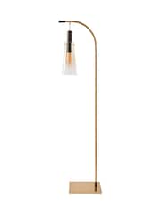 Visconte by BHS Champagne Gold Atrani Floor Lamp - Image 4 of 6