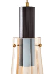 Visconte by BHS Champagne Gold Atrani Floor Lamp - Image 5 of 6