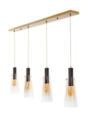 Visconte by BHS Atrani 1 Pendant Ceiling 4 Light Light - Image 5 of 7