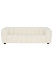 Barker and Stonehouse Ivory Lenor Boucle 3 Seater Sofa - Image 2 of 6