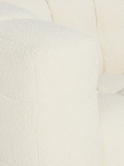 Barker and Stonehouse Ivory Lenor Boucle 3 Seater Sofa - Image 6 of 6