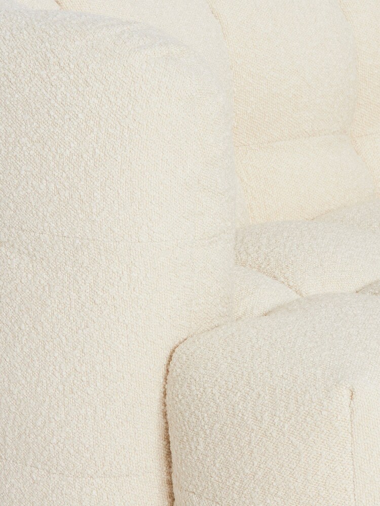 Barker and Stonehouse Ivory Lenor Boucle Chair - Image 6 of 6