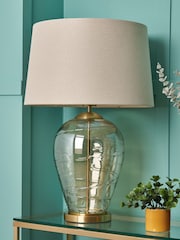 Visconte by BHS Champagne Gold Sarno Table Lamp - Image 2 of 6