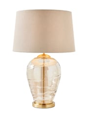 Visconte by BHS Champagne Gold Sarno Table Lamp - Image 3 of 6